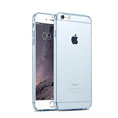 Cover TPU Trasparente Ultra Slim Morbida per Apple iPhone 6 Blu
