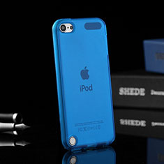 Cover TPU Trasparente Ultra Slim Morbida per Apple iPod Touch 5 Blu