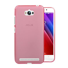 Cover TPU Trasparente Ultra Sottile Morbida per Asus Zenfone Max ZC550KL Rosa