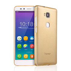 Cover TPU Trasparente Ultra Sottile Morbida per Huawei Honor 5X Oro
