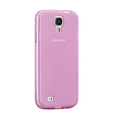 Cover TPU Trasparente Ultra Sottile Morbida per Samsung Galaxy S4 i9500 i9505 Rosa