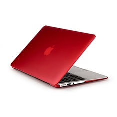 Cover Ultra Slim Trasparente Rigida Opaca per Apple MacBook Air 13 pollici Rosso