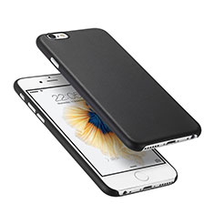 Cover Ultra Sottile Plastica Rigida Opaca G02 per Apple iPhone 6S Plus Nero
