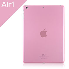 Cover Ultra Sottile Trasparente Rigida Opaca per Apple iPad Air Rosa