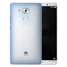 Cover Ultra Sottile Trasparente Rigida Opaca per Huawei Mate 8 Blu