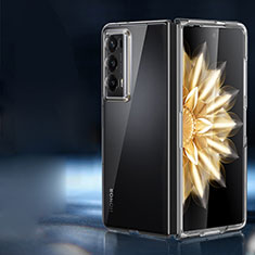 Custodia Crystal Trasparente Rigida Cover per Huawei Honor Magic V2 Ultimate 5G Chiaro