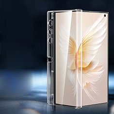 Custodia Crystal Trasparente Rigida Cover per Huawei Honor V Purse 5G Chiaro