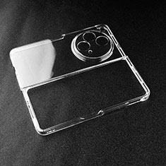 Custodia Crystal Trasparente Rigida Cover per OnePlus Open 5G Chiaro