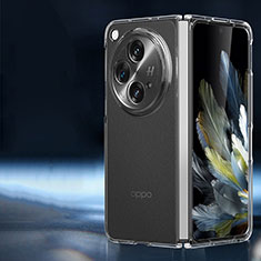 Custodia Crystal Trasparente Rigida Cover T01 per OnePlus Open 5G Chiaro