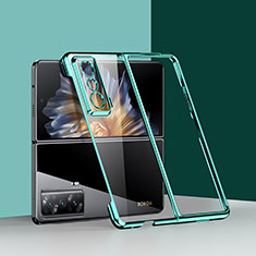Custodia Crystal Trasparente Rigida Cover ZL1 per Huawei Honor Magic Vs Ultimate 5G Verde