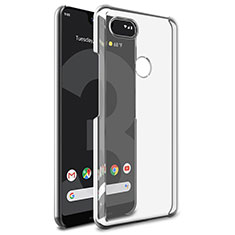 Custodia Crystal Trasparente Rigida per Google Pixel 3 Nero