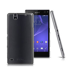 Custodia Crystal Trasparente Rigida per Sony Xperia C4 Chiaro