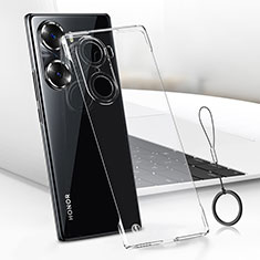 Custodia Crystal Trasparente Rigida Senza Cornice Cover H01 per Huawei Honor 60 Pro 5G Chiaro
