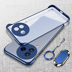 Custodia Crystal Trasparente Rigida Senza Cornice Cover H01 per Xiaomi Civi 3 5G Blu