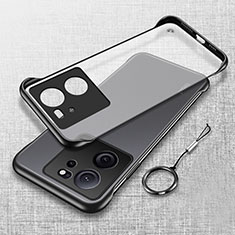 Custodia Crystal Trasparente Rigida Senza Cornice Cover H02 per Xiaomi Mi 13T 5G Nero