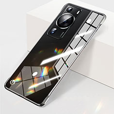 Custodia Crystal Trasparente Rigida Senza Cornice Cover H03 per Huawei P60 Pro Nero