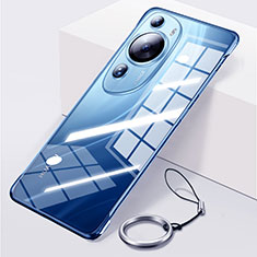 Custodia Crystal Trasparente Rigida Senza Cornice Cover per Huawei P60 Art Nero