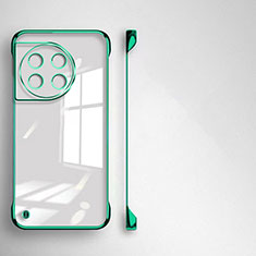 Custodia Crystal Trasparente Rigida Senza Cornice Cover per OnePlus 11 5G Verde