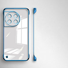 Custodia Crystal Trasparente Rigida Senza Cornice Cover per OnePlus 11R 5G Blu