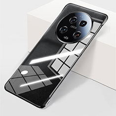 Custodia Crystal Trasparente Rigida Senza Cornice Cover per Xiaomi Mi 13 Ultra 5G Nero