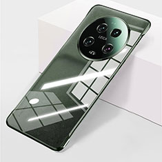 Custodia Crystal Trasparente Rigida Senza Cornice Cover per Xiaomi Mi 13 Ultra 5G Verde