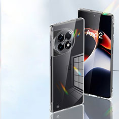 Custodia Crystal Trasparente Rigida Senza Cornice Cover T01 per OnePlus Ace 2 Pro 5G Chiaro