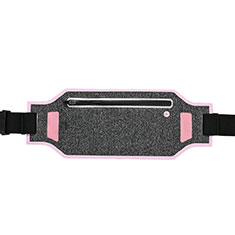 Custodia da Cintura Corsa Sportiva Universale L08 per Xiaomi Pocophone F1 Rosa