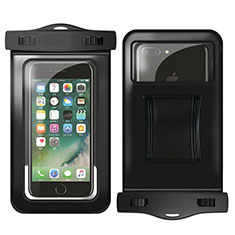 Custodia Impermeabile Subacquea Universale W02 per Apple iPhone 13 Pro Max Nero
