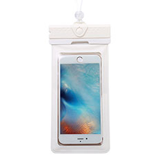Custodia Impermeabile Subacquea Universale W17 per Samsung Galaxy M04 Bianco