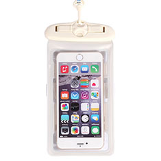 Custodia Impermeabile Subacquea Universale W18 per Apple iPhone 13 Pro Max Bianco