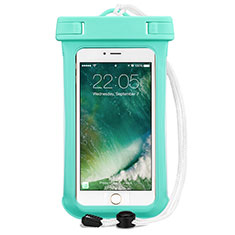 Custodia Impermeabile Waterproof Universale per Samsung Galaxy M62 4G Verde