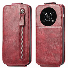 Custodia In Pelle Flip per Huawei Nova Y90 Rosso