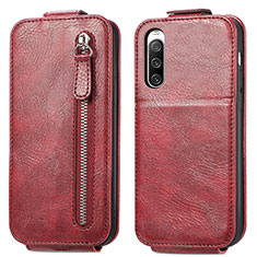 Custodia In Pelle Flip per Sony Xperia 10 V Rosso