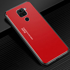 Custodia Lusso Alluminio Cover G01 per Xiaomi Redmi 10X 4G Rosso