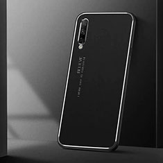 Custodia Lusso Alluminio Cover M01 per Huawei P Smart Pro (2019) Nero
