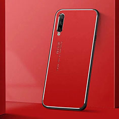 Custodia Lusso Alluminio Cover M01 per Huawei Y9s Rosso