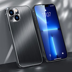 Custodia Lusso Alluminio Cover M03 per Apple iPhone 13 Nero