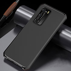 Custodia Lusso Alluminio Cover N02 per Huawei P40 Pro Nero