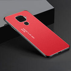 Custodia Lusso Alluminio Cover per Huawei Nova 5z Rosso