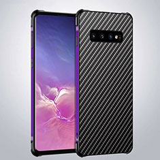 Custodia Lusso Alluminio Cover per Samsung Galaxy S10 5G Viola