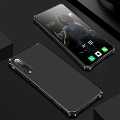 Custodia Lusso Alluminio Cover per Xiaomi Mi 9 Nero