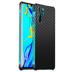 Custodia Lusso Alluminio Cover S01 per Huawei P30 Pro Ciano