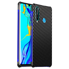 Custodia Lusso Alluminio Cover T03 per Huawei P30 Lite XL Blu