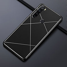 Custodia Lusso Alluminio Cover T03 per Xiaomi Redmi Note 8T Nero