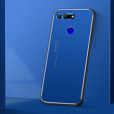 Custodia Lusso Alluminio Cover T04 per Huawei Honor V20 Blu