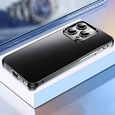 Custodia Lusso Alluminio Cover TB1 per Apple iPhone 14 Pro Max Nero