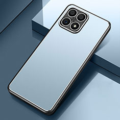 Custodia Lusso Alluminio e Silicone Laterale Cover per Huawei Honor X30i Azzurro