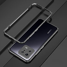 Custodia Lusso Alluminio Laterale Cover per Xiaomi Mi 13 5G Nero