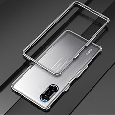 Custodia Lusso Alluminio Laterale Cover S01 per Xiaomi Poco F3 GT 5G Grigio