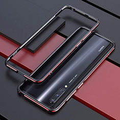 Custodia Lusso Alluminio Laterale Cover T01 per Xiaomi Mi A3 Rosso